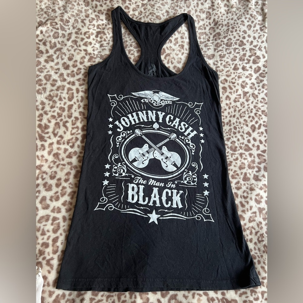 Johnny Cash tank top